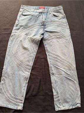 17FW Supreme Washed Regular Jeans 36 Supreme - Washed Regular